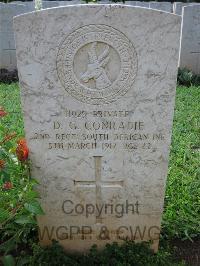 Dar Es Salaam War Cemetery - Conradie, David Gideon